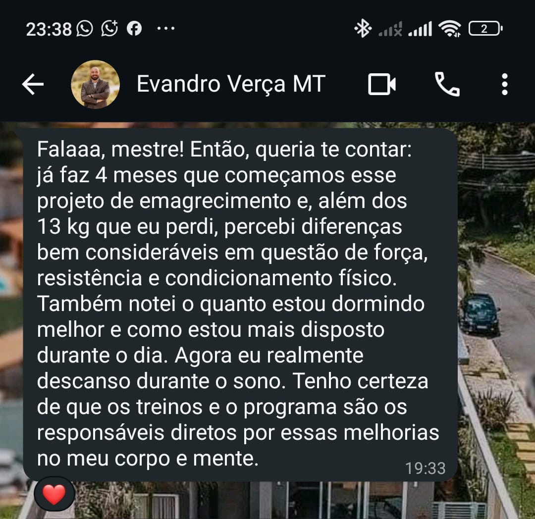 Depoimento Evandro Verça
