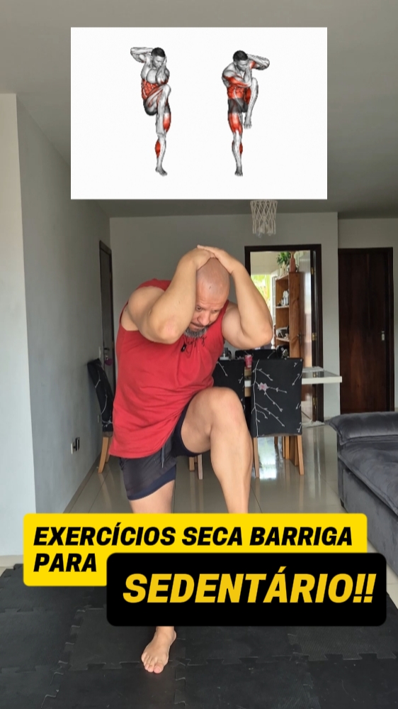 Exercícios Seca Barriga para Sedentário